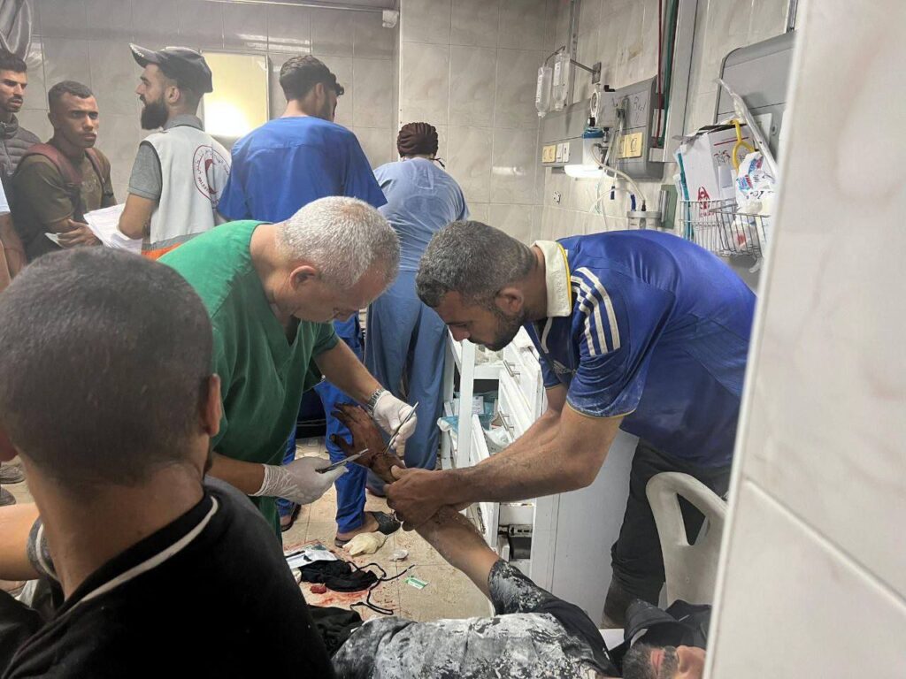 "Jerusalem Hospital Responds to One Martyr and 118 Injuries After Aid-Seeking Civilians Targeted in Gaza" Photo 6075837458102208616 Y 1024x768